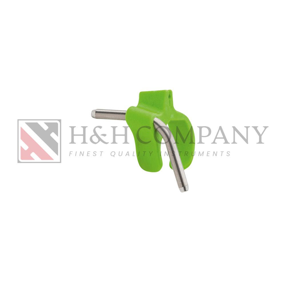 Irrigation Clip E/KM right green for WS-75 / WS-75 LG / WS-75 LED (3 pack)