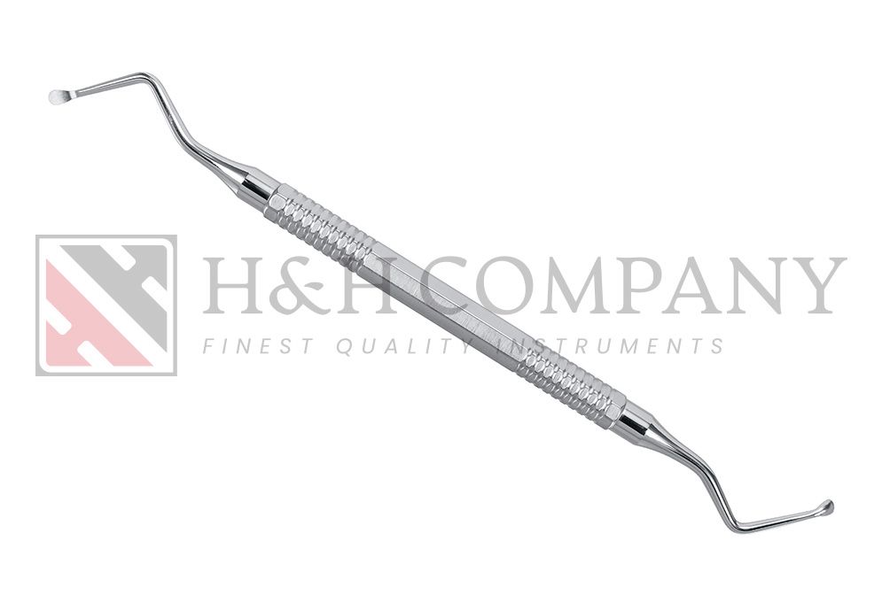Bone Curette, Lucas, 3.0mm