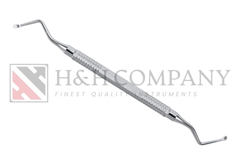 Bone Curette, Lucas, 3.0mm