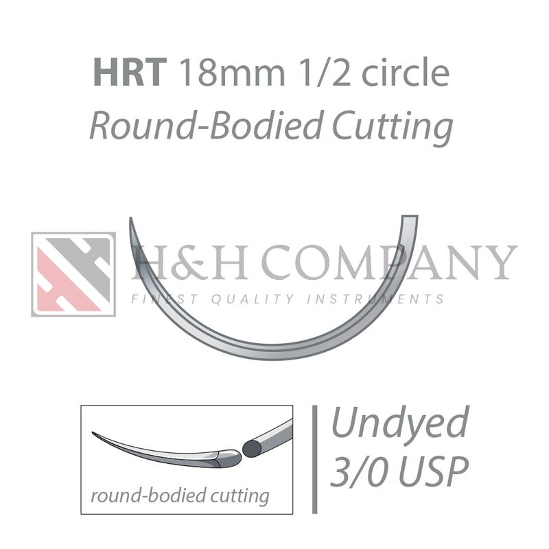 RESOLON TWIST undyed HRT18 3/0 USP  45 cm
