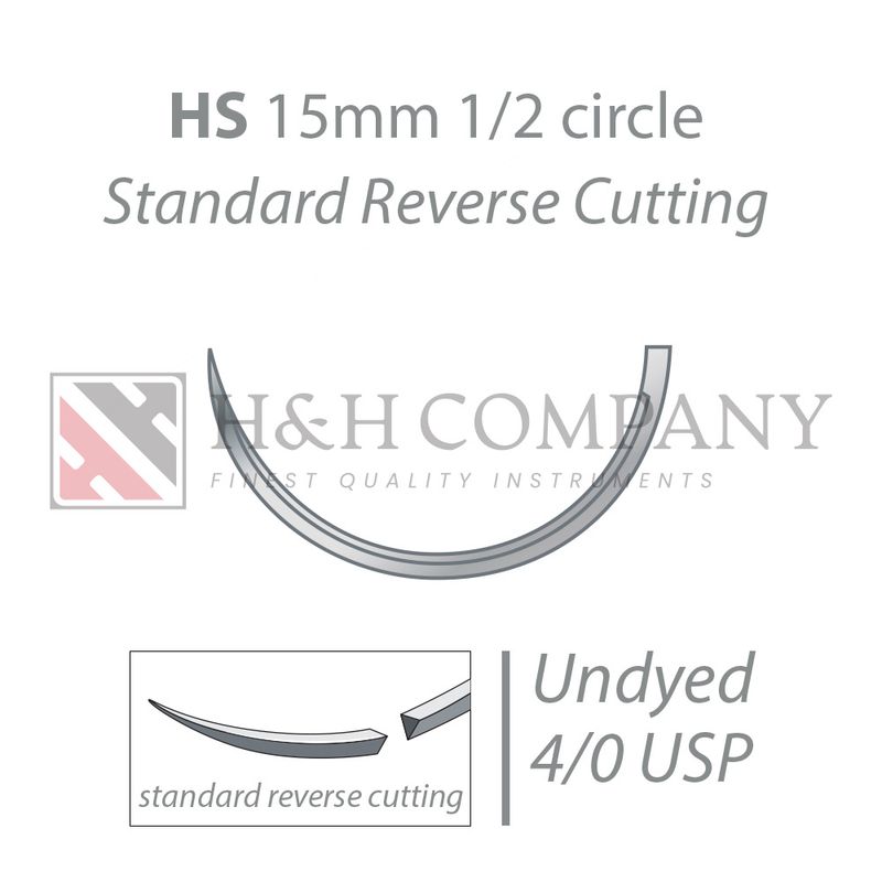 RESOLON TWIST undyed HS15 4/0 USP 45 cm