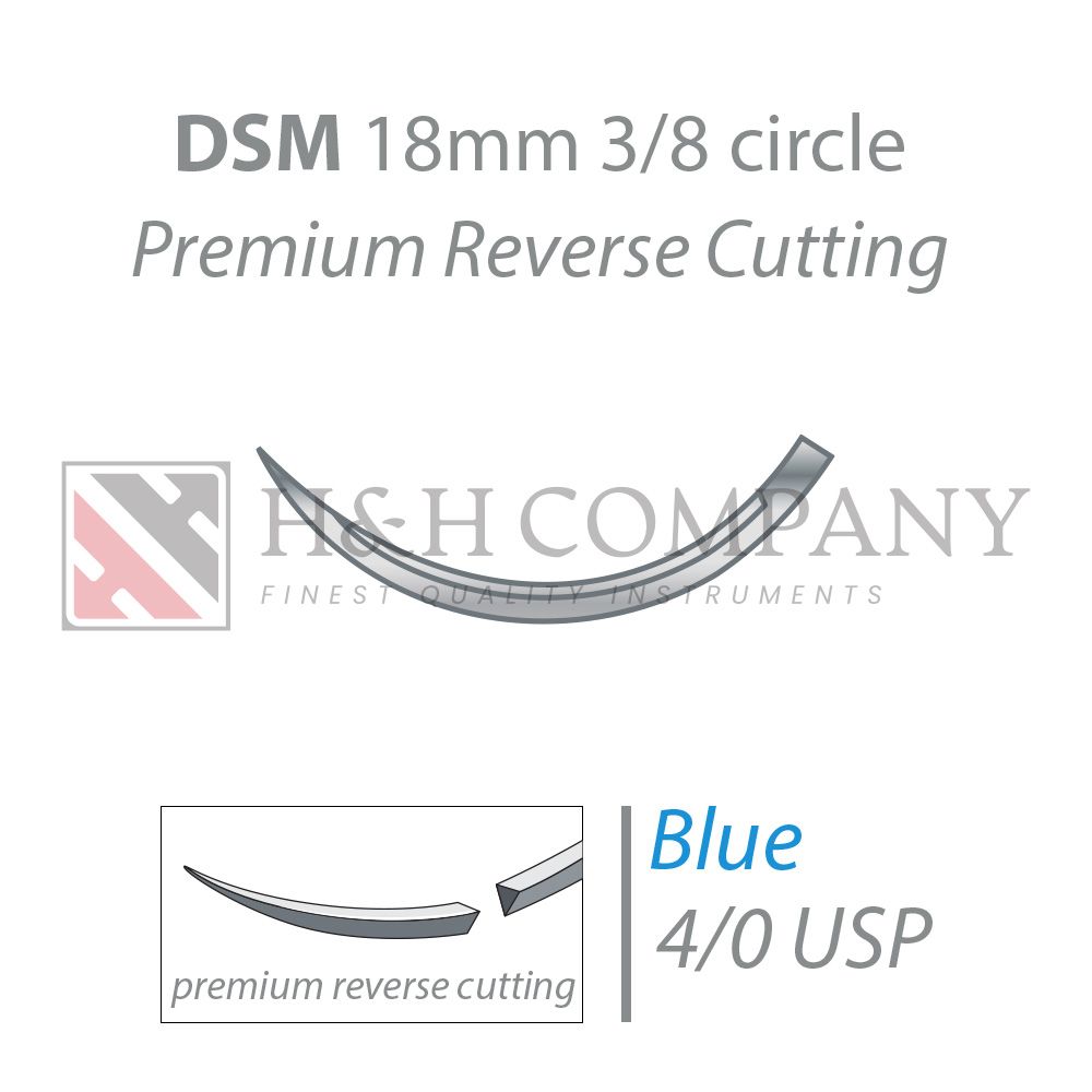 RESOLON blue DSM18 4/0 USP 45 cm