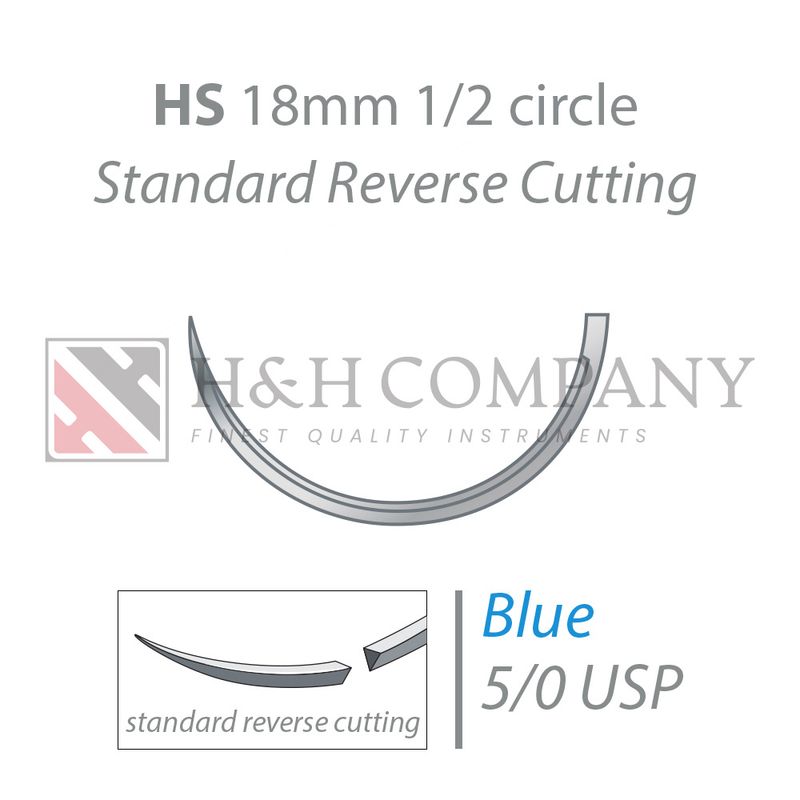 RESOLON blue HS18 5/0 USP 45 cm