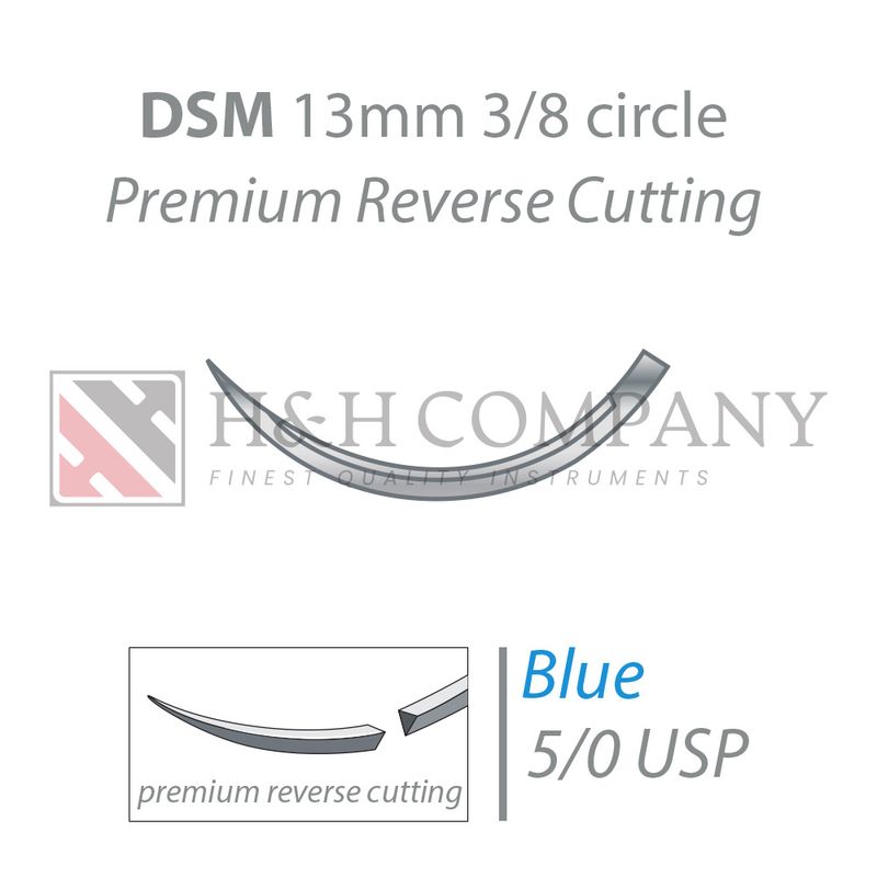 RESOLON blue DSM13 5/0 USP 45 cm