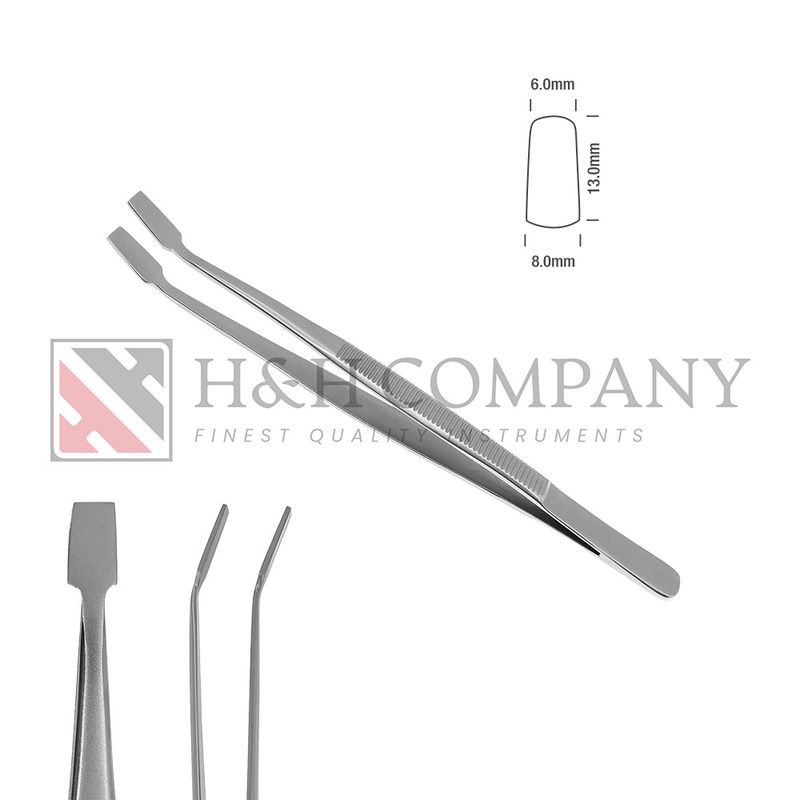 Membrane Holding Forceps, 14cm, 6.0mm Tip