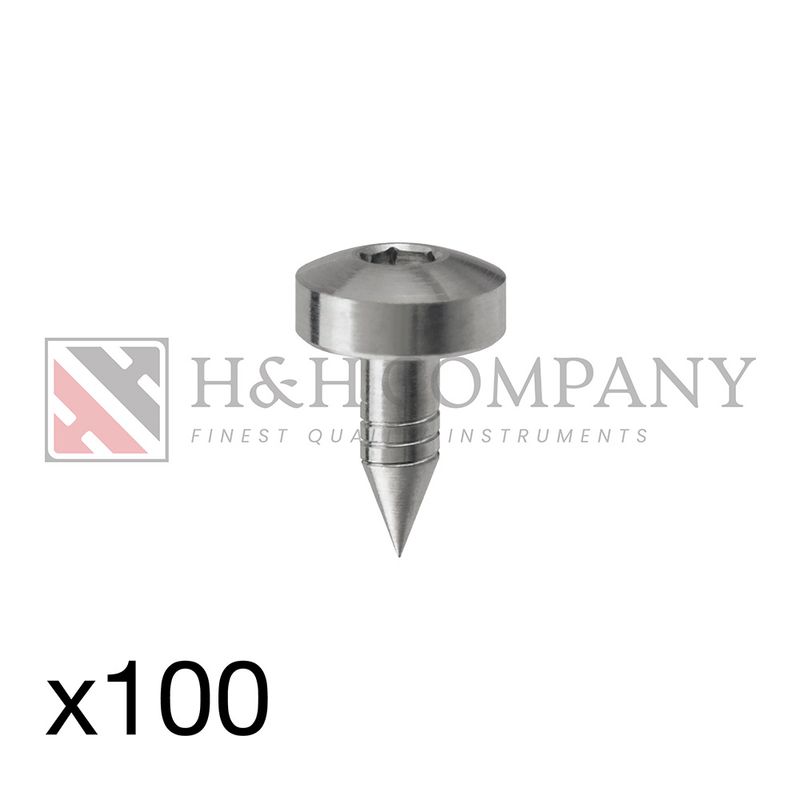 Master Pin, Titanium Pin for Membrane Fixation, 100 Pack