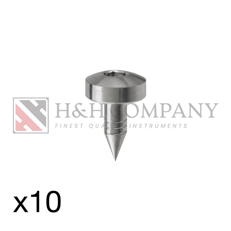 Master Pin, Titanium Pin for Membrane Fixation, 10 Pack