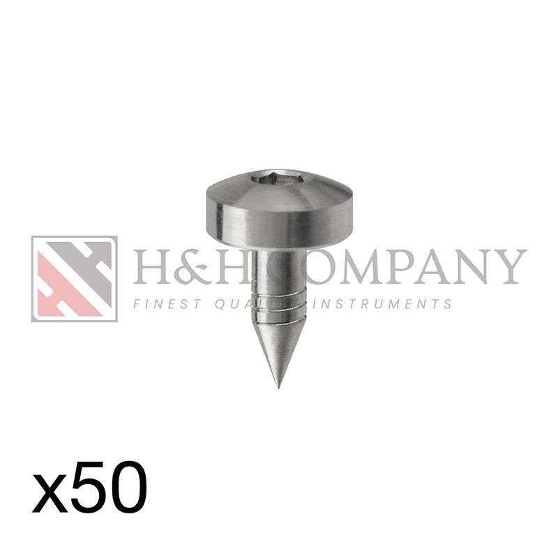 Master Pin, Titanium Pin for Membrane Fixation, 50 Pack