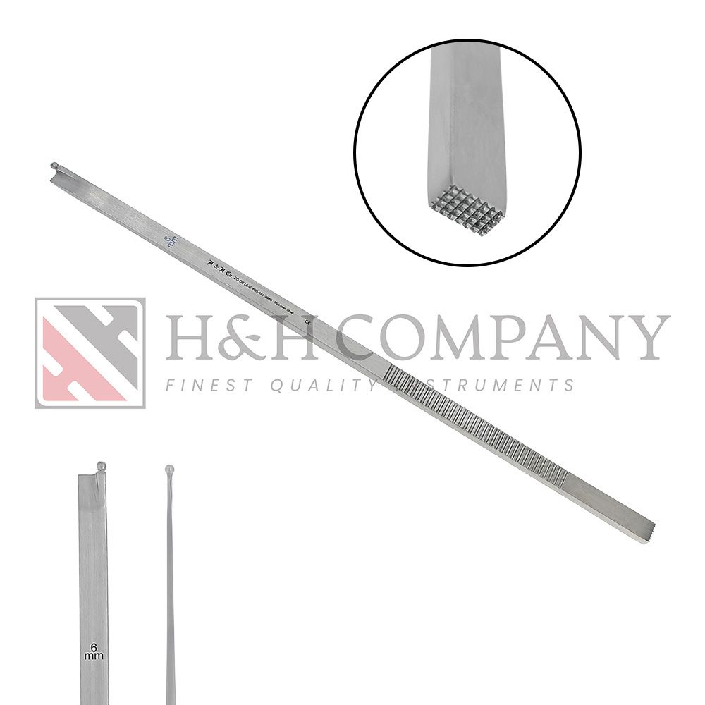 Osteotome, Bauer Guarded, Straight, 6mm