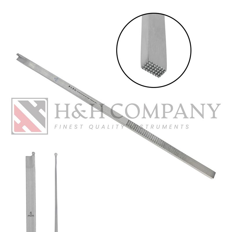 Osteotome, Bauer Guarded, Straight, 6mm