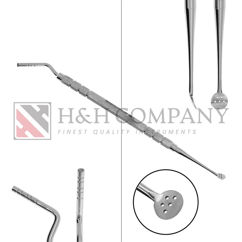 Curette, Molt #4CH With Holes, Special Combination