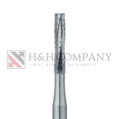Operative Carbide Bur, Long Straight Cross Cut, US #558L, 1.2mm Ø, FGL 5PK