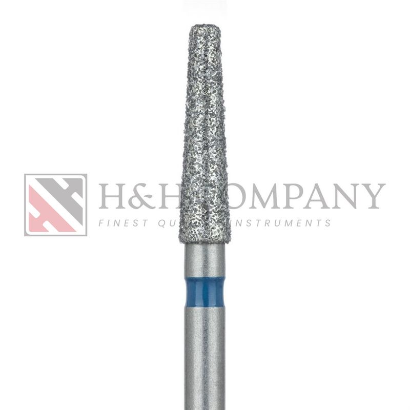 Modified Shoulder Diamond Bur, 2.0mm, 1.2mm Tip, Medium, FG 5PK