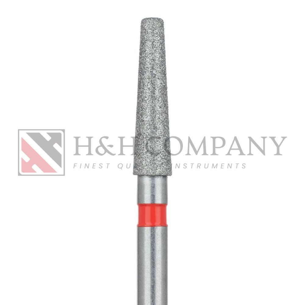 Modified Shoulder Diamond Bur, 2.0mm, 1.2mm Tip, Fine, FG 5PK