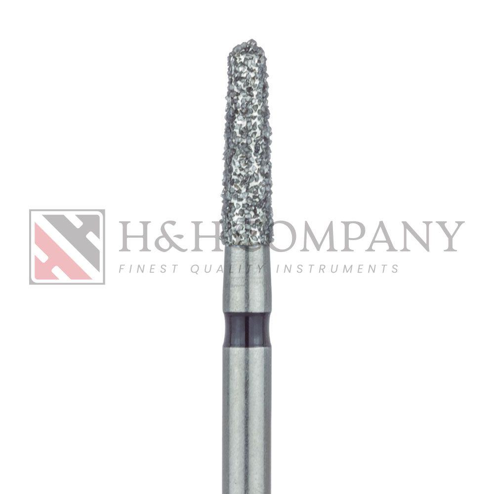 Round End Taper Chamfer Diamond Bur, 1.8mm, Super Coarse, FG 5PK