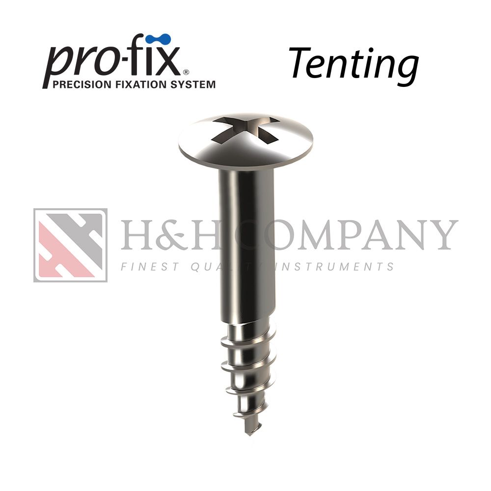 Pro-ﬁx™ Self-Drilling Tenting Screws (polished neck)