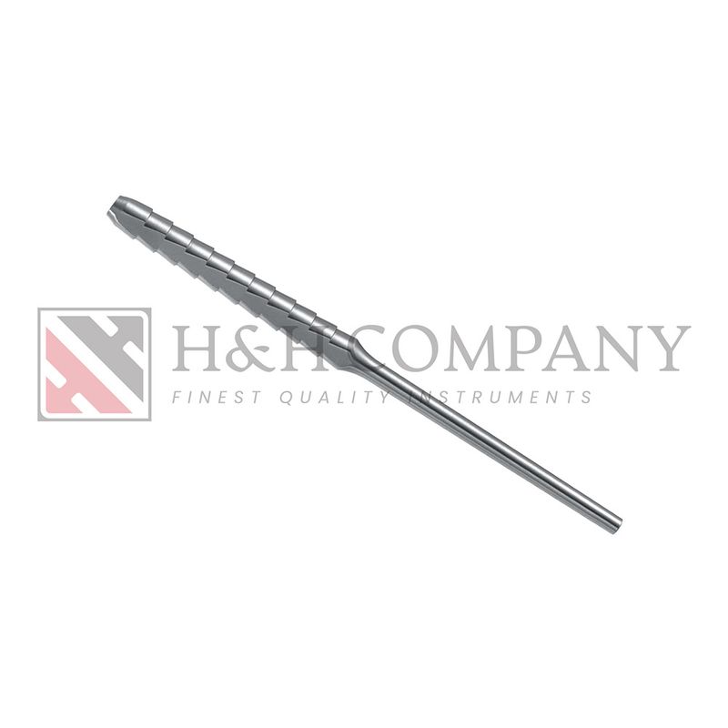 HANDLE, ZEPF-LINE STAINLESS STEEL, SINGLE-ENDED FOR EXCHANGEBALE INSERTS M4X0,5