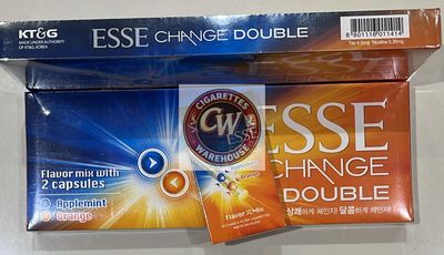 Esse Change Double (Apple Mint &amp; Orange) cigarettes | Cheap smokes &amp; tobacco online ​| Roll Your Own | Chop Chop Tobacco