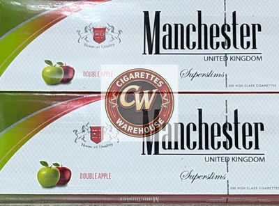 Manchester Green Apple (Double Apple, Slim filter)