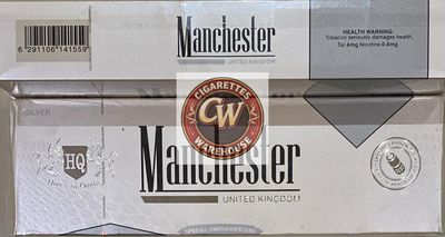 Manchester Silver Flow Filter​ cigarettes | Cheap smokes ​&amp; tobacco online | Australia free shipping (3-7 days)