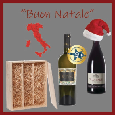 Kerstwijnpakket "Buon Natale" Kerstwijnpakket "Buon Natale"