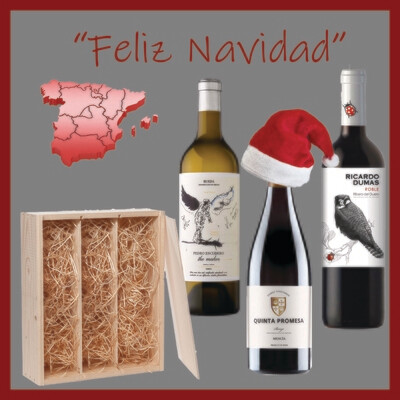 Kerstwijnpakket "Feliz Navidad" Kerstwijnpakket "Feliz Navidad"