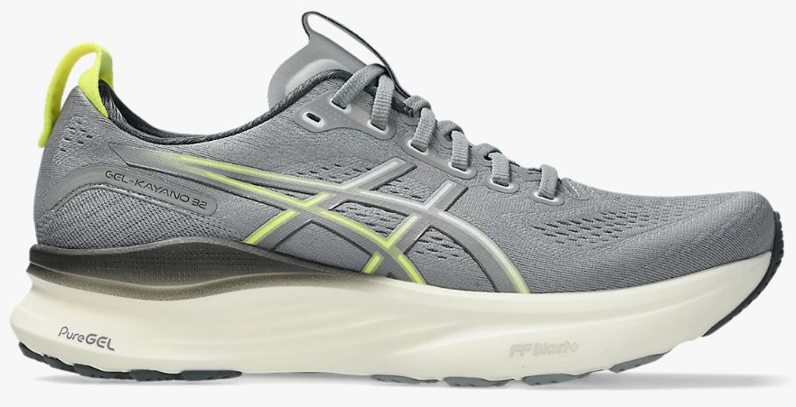 Gel Kayano 32 Gravel/Citron