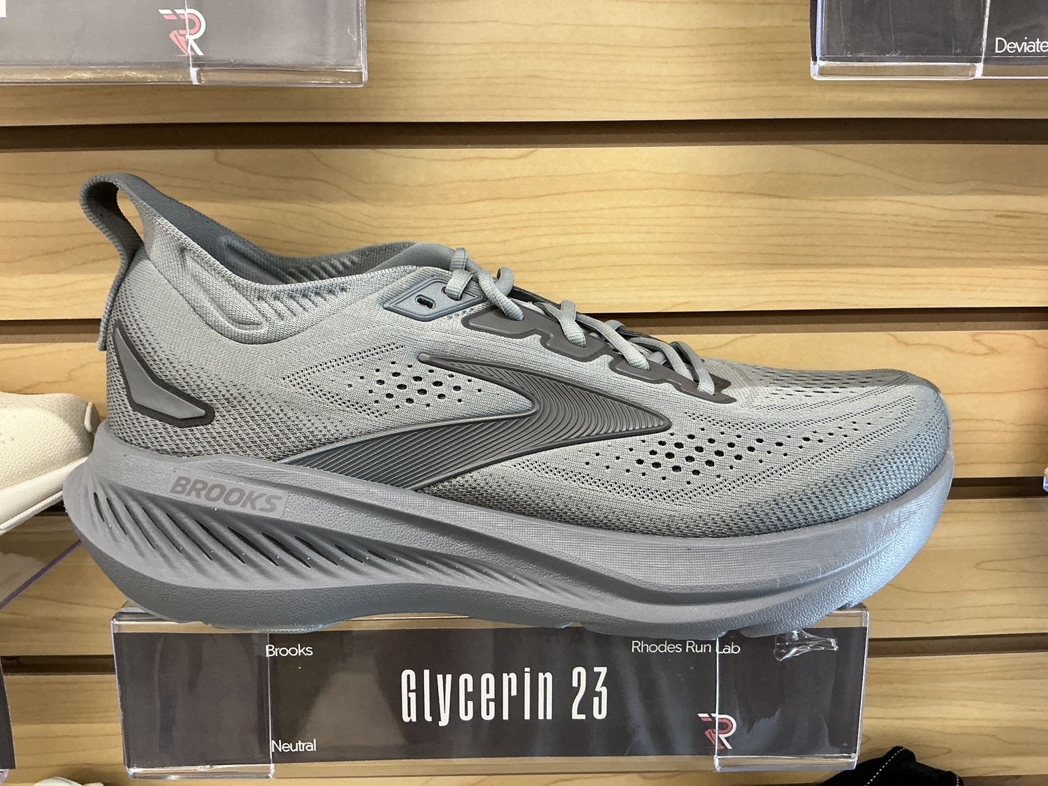 Glycerin 23 Grey/Blackened Pearl/Black, Gender: Men, Size: 8