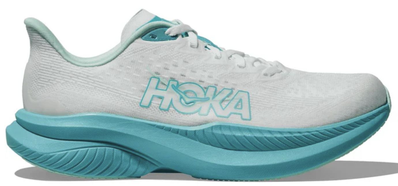 Mach 6 White/Cielo Blue