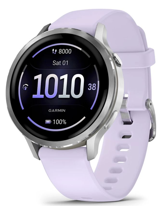 Venu 4, Colour: Silver/Periwinkle, Size: 41mm