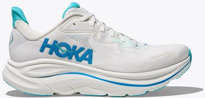 Clifton 10 White/Skyward Blue