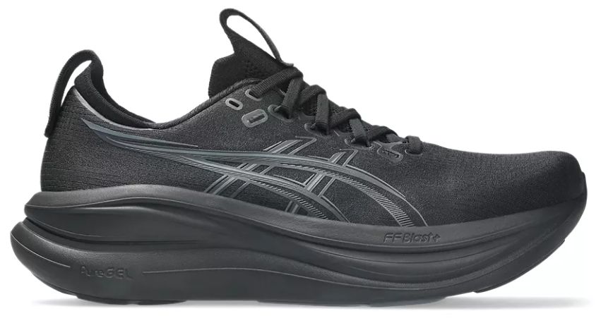 Gel Nimbus 28 Black/Graphite Grey