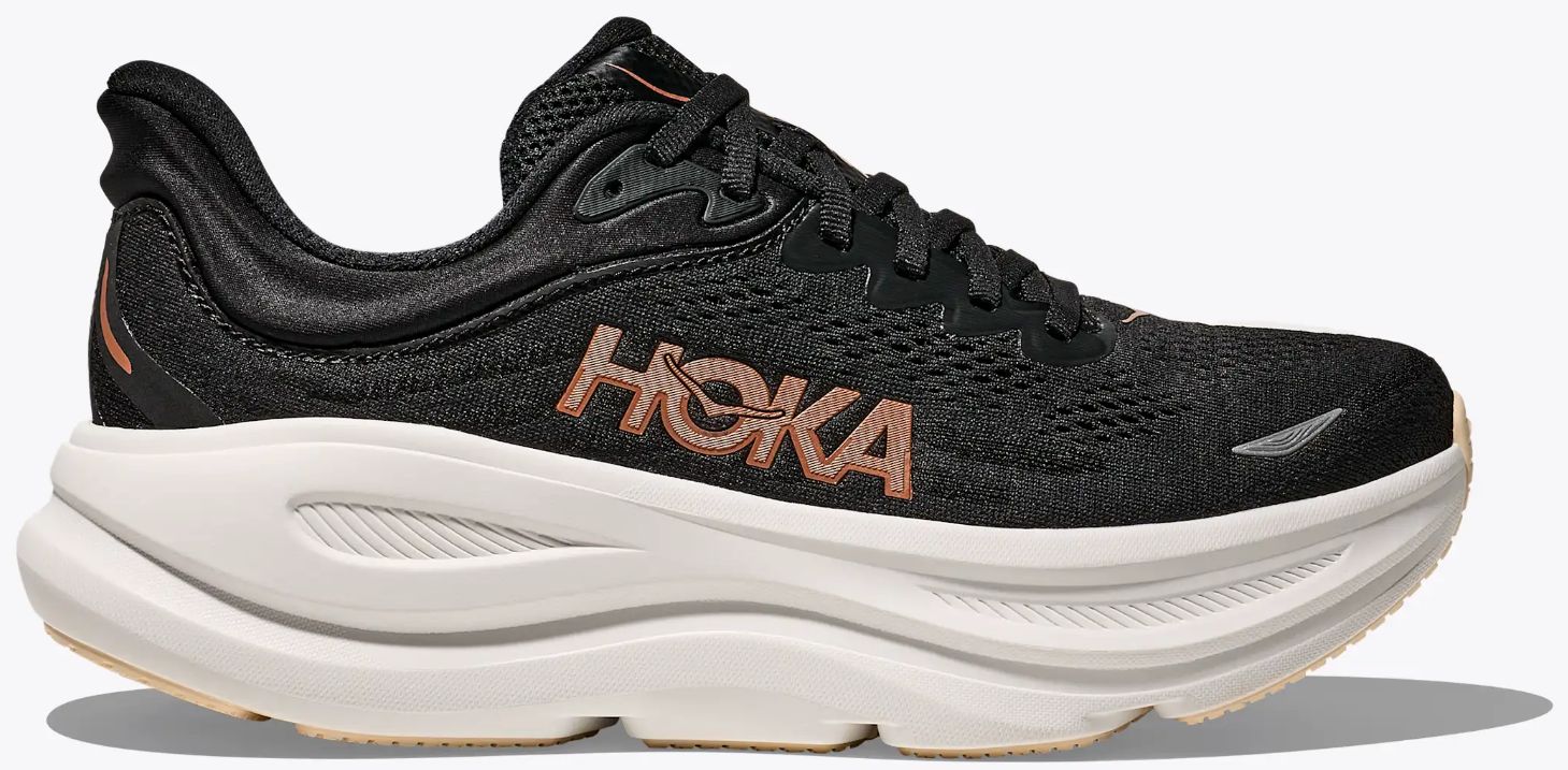 Bondi 9 Black/ Rose Gold