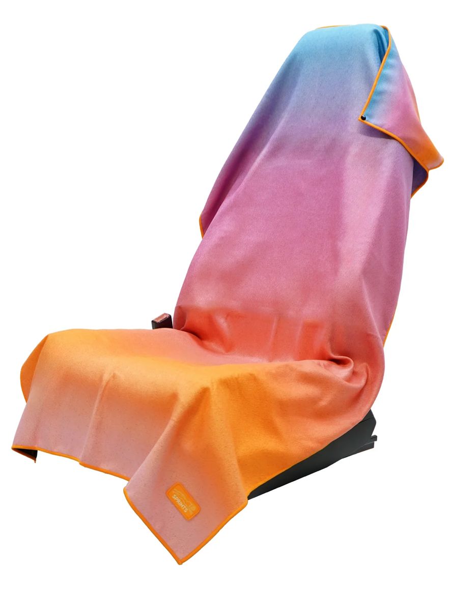 Golden Glow Car Seat Towel