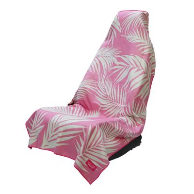 Garden of Races Past - Pink Car Seat Cover Towel w/ Snaps