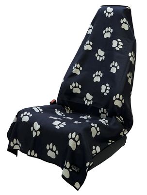 Paw Prints &amp; PR's Car Seat Cover Towel w/ Snaps