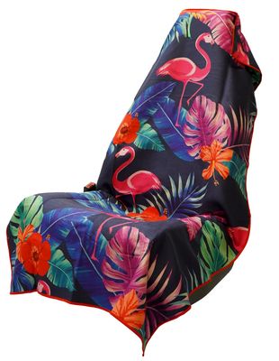 Flamingos Car Seat Towel