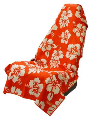 Flex on the Beach Fire Car Seat Towel