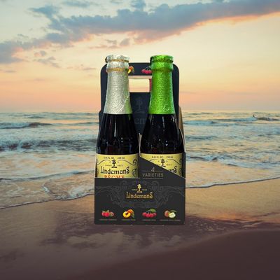 4 Pack LINDEMAN Variety LAMBIC Lindeman's Variety Lambic 4 Pack