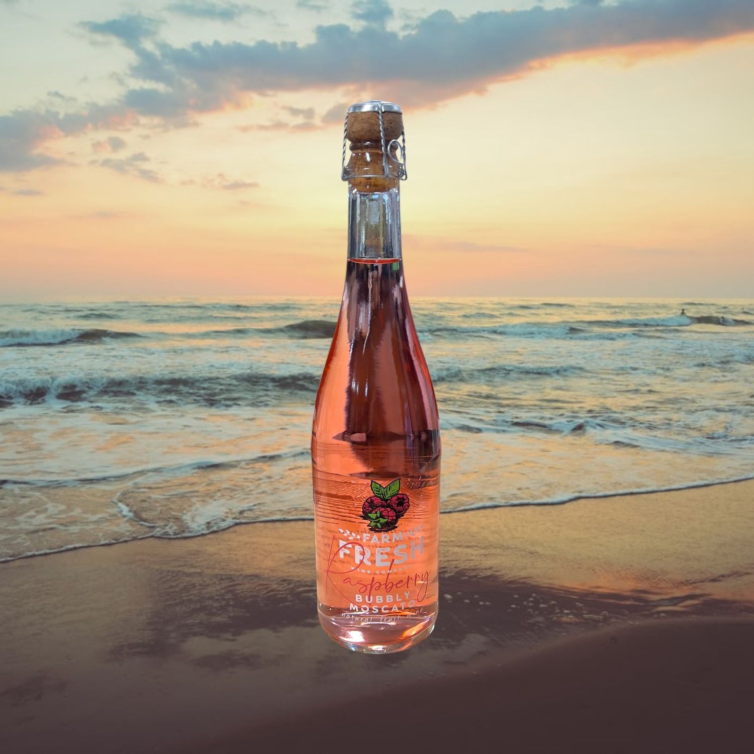 Farm Fresh Raspberry Bubbly Moscato