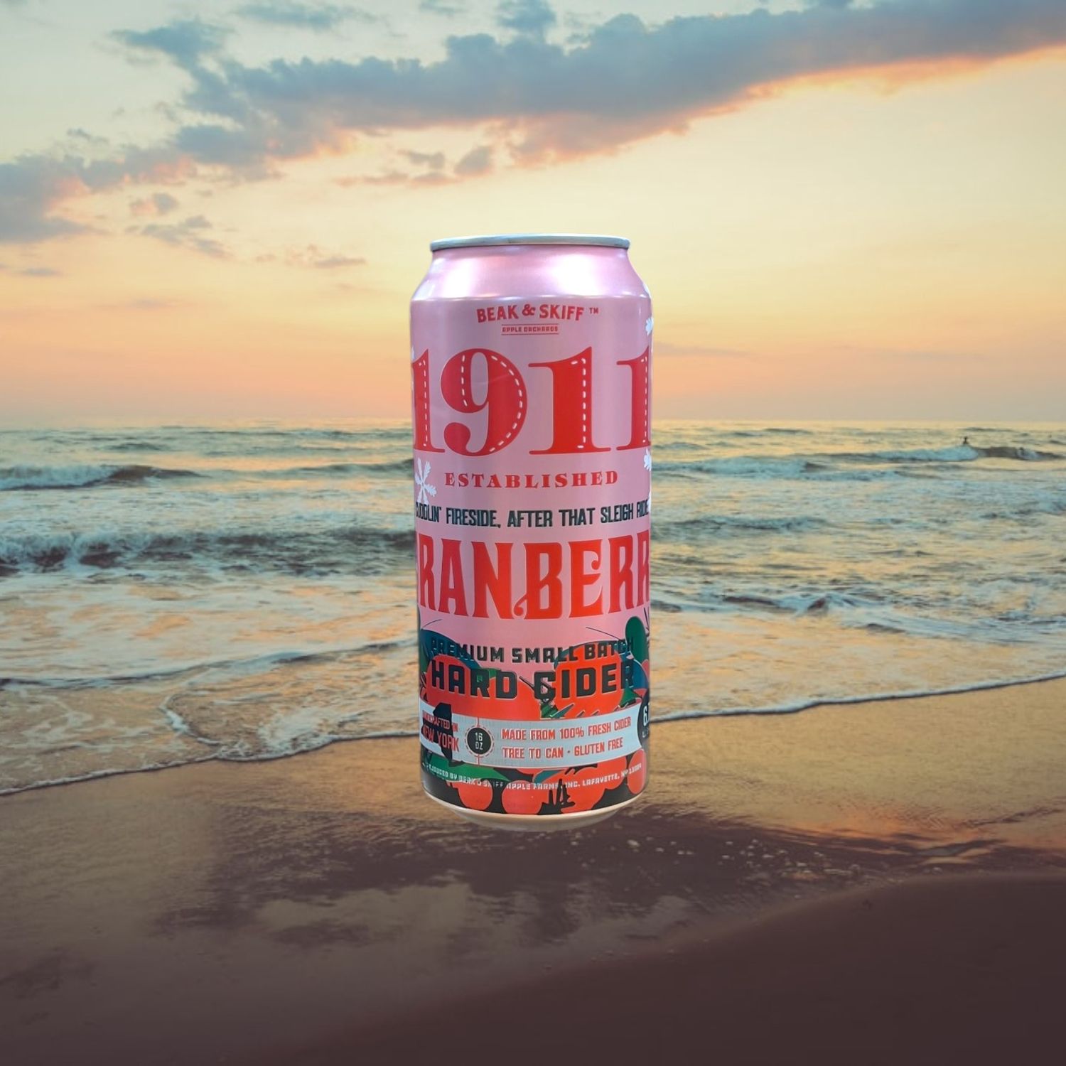 1911 Seasonal Hard Cider Cranberry