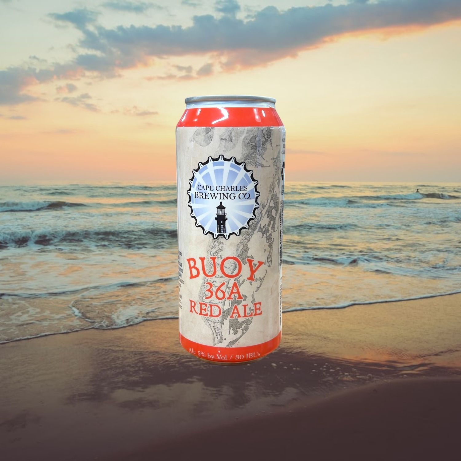 Cape Charles Buoy 36A Red Ale