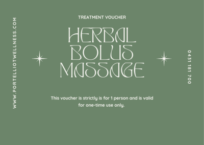Herbal Bolus Massage- Pinda Sweda 