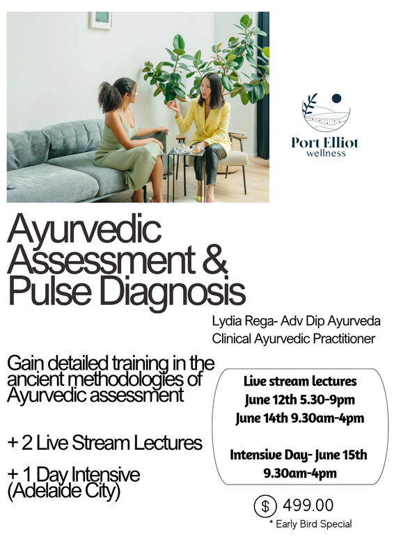 Ayurvedic Assessment &amp; Pulse Diagnosis- Early Bird Special