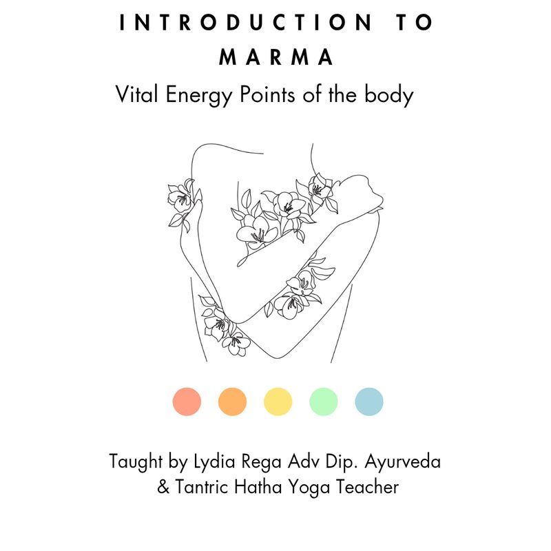 Introduction to Marma--Vital Energy Points of the body. 