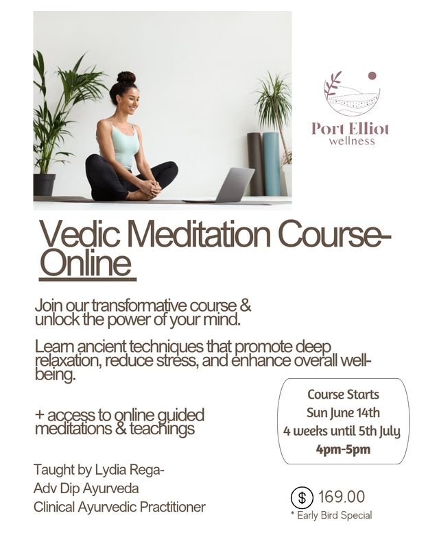 Learn how to Meditate- Vedic Meditation Course- ONLINE