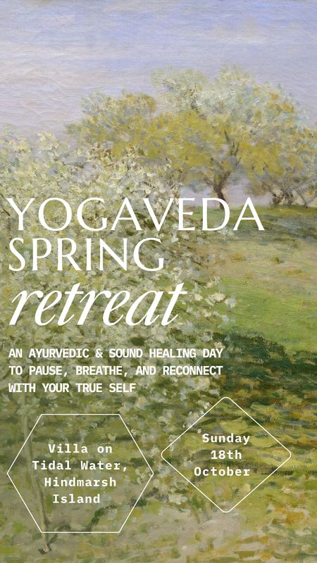 Yogaveda SPRING Retreat- Hindmarsh Island* Early Bird Price