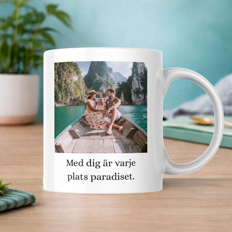 Personlig Fotomugg - Enkel