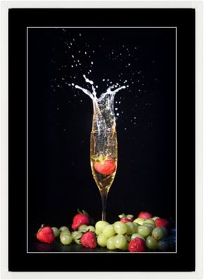 Strawberry Wine Framed 16x24 print # 0381