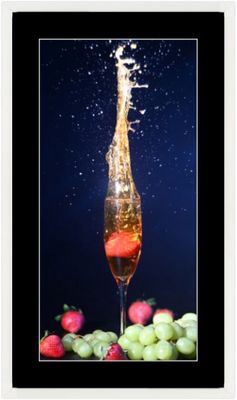 Strawberry Wine framed print #0008
